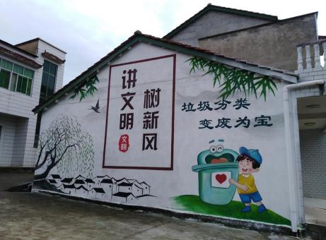 桂林墙绘是现在流行的墙体广告