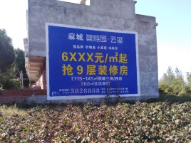 桂林品牌公司青睐的墙体广告