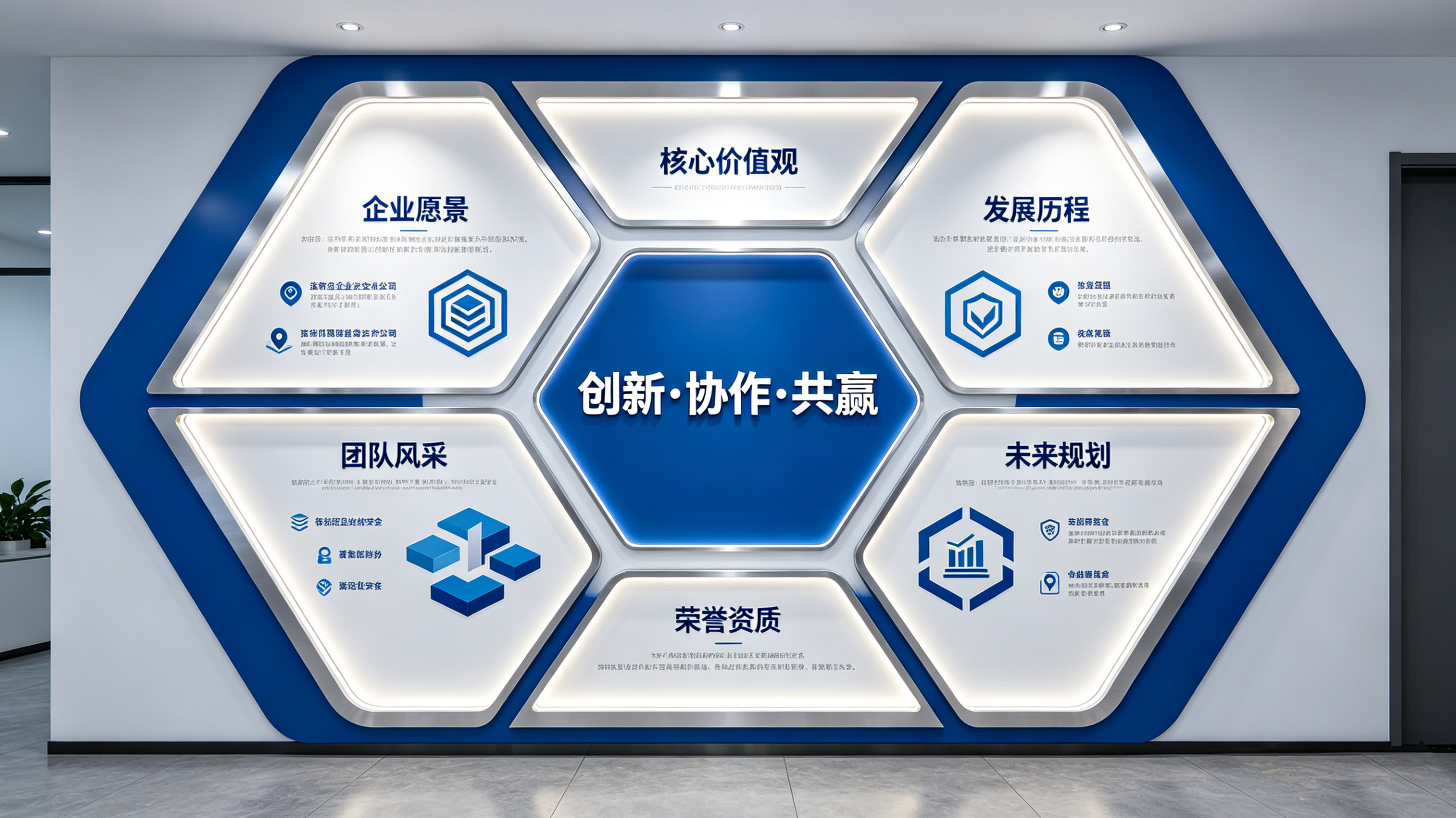 桂林企业文化墙六边形避坑指南（新手常犯5个错误）